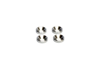 Countersunk Washers Alu silver M3