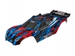 1:10 Karosserie Traxxas Rustler 4X4 blau